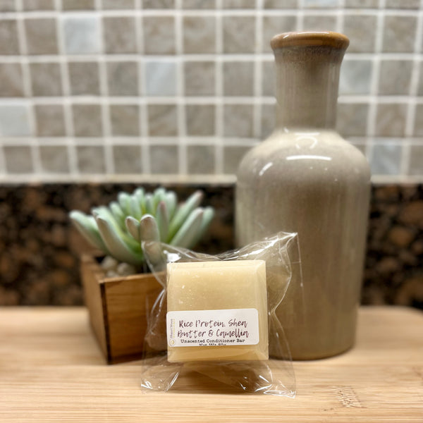 Rice Protein, Shea Butter & Camellia Conditioner Bar