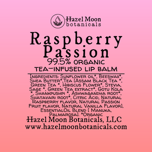 Raspberry Passion Tea-Infused Lip Balm