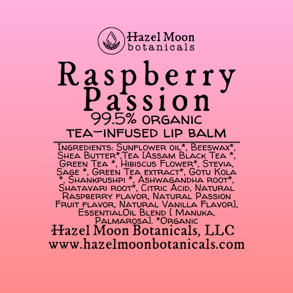 Raspberry Passion Tea-Infused Lip Balm