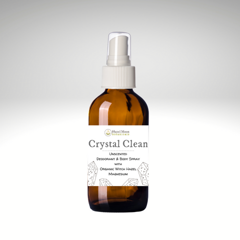 Crystal Clean Unscented Deodorant & Body Spray