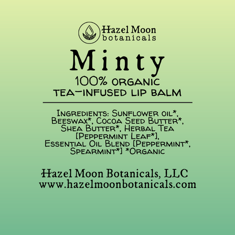 Minty Tea-Infused Lip Balm