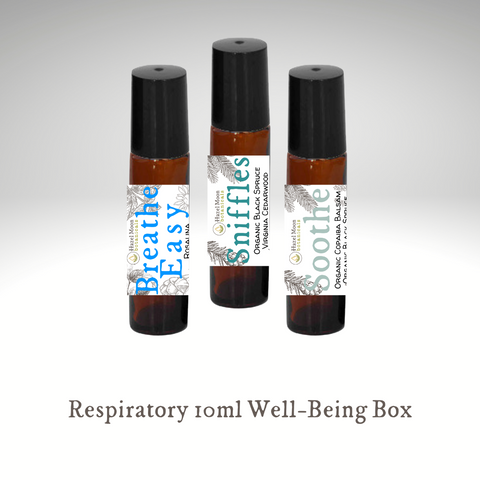 Respiratory Well-Being Box: Aromatherapy Gift Set