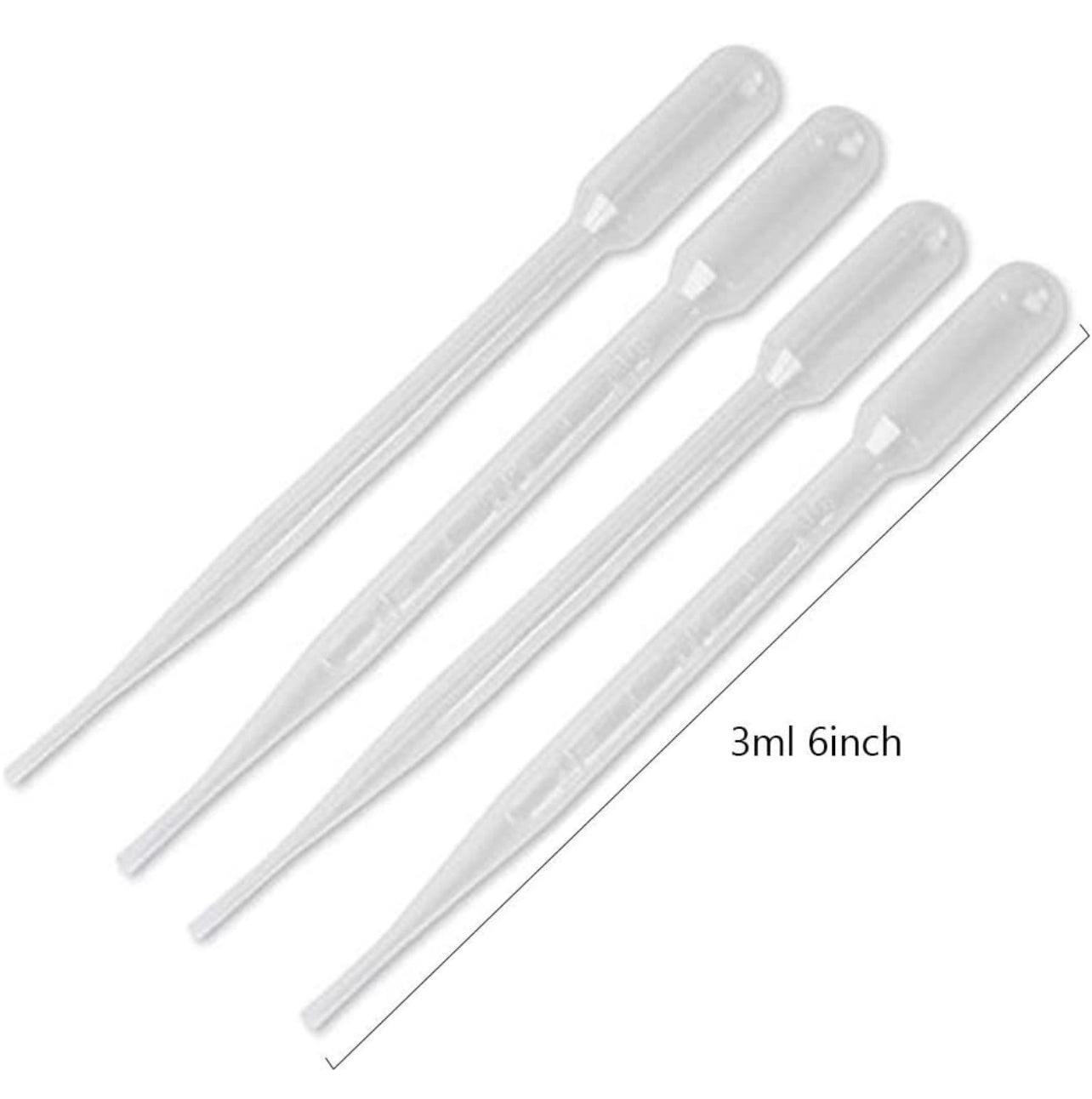 3ml Plastic Pipettes - Pack of 5