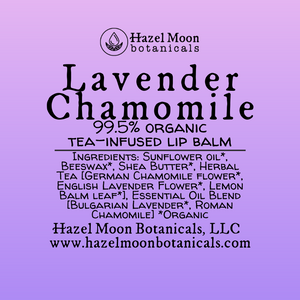 Lavender Chamomile Tea-Infused Lip Balm