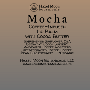 Mocha ~ Coffee-Infused Cocoa Butter Lip Balm