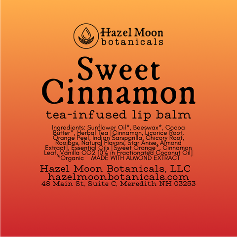 Sweet Cinnamon Tea-Infused Lip Balm